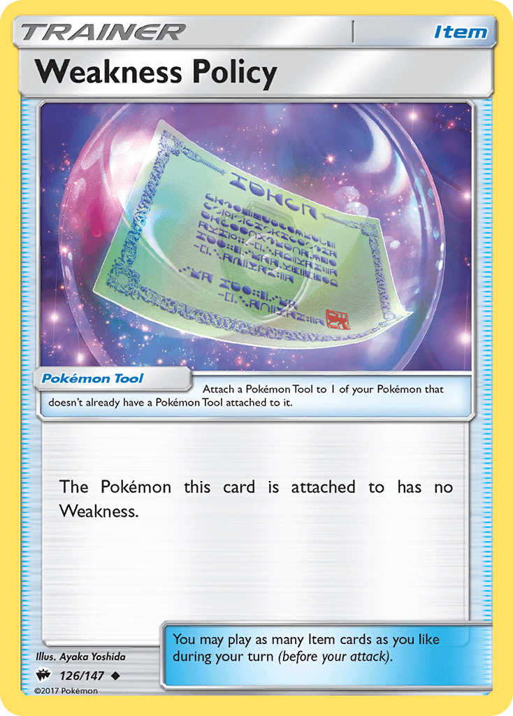 Weakness Policy, Burning Shadows 126