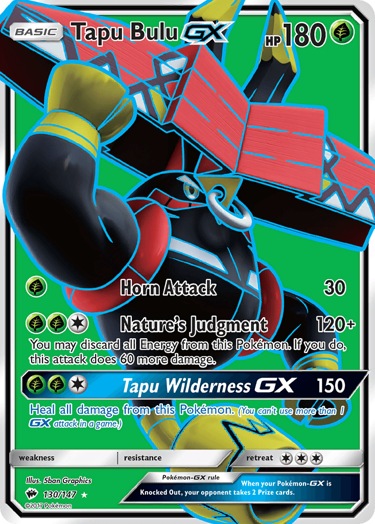 Tapu Bulu-GX, Burning Shadows 130