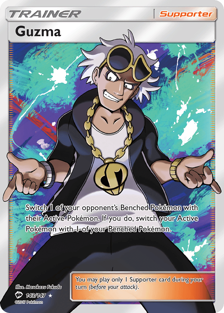 Guzma, Burning Shadows 143