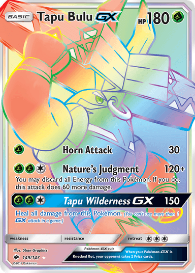 Tapu Bulu-GX, Burning Shadows 149