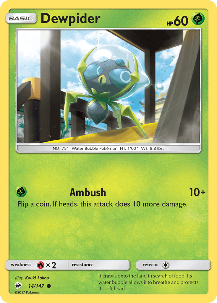 Dewpider, Burning Shadows 14