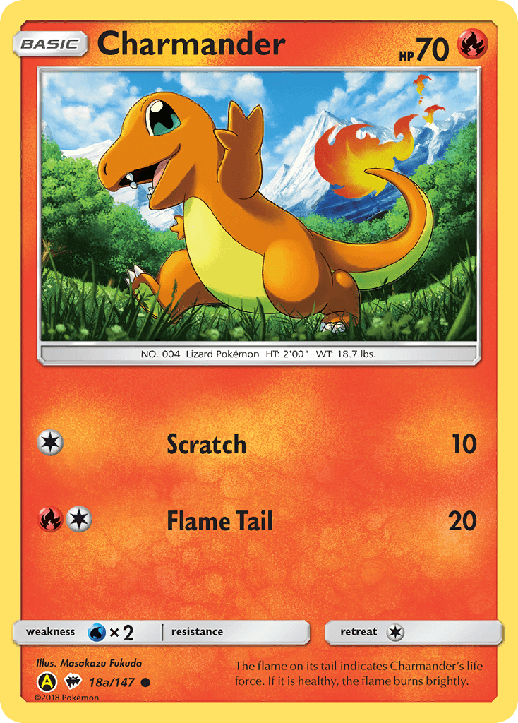 Charmander, Burning Shadows 18a