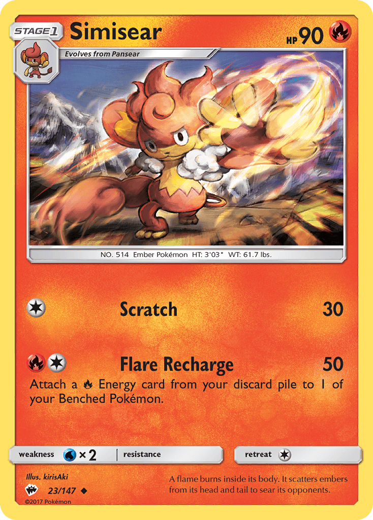 Simisear, Burning Shadows 23