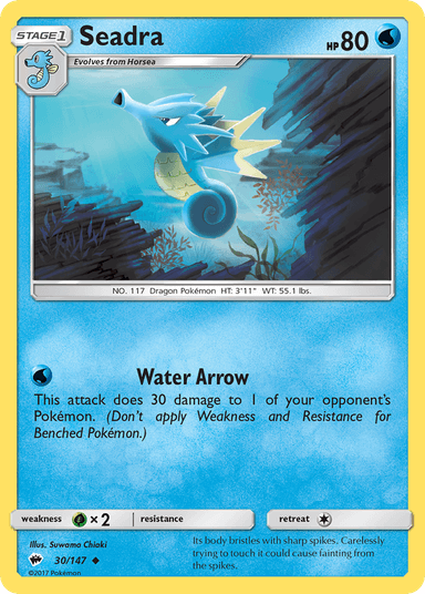 Seadra, Burning Shadows 30