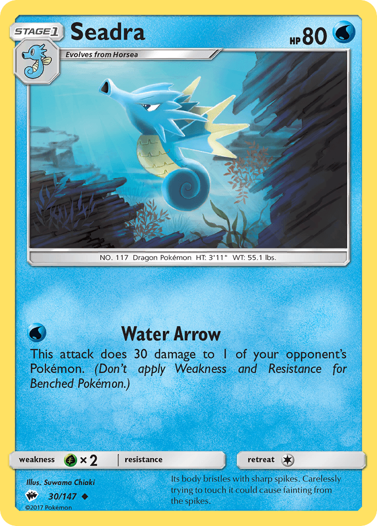 Seadra, Burning Shadows 30