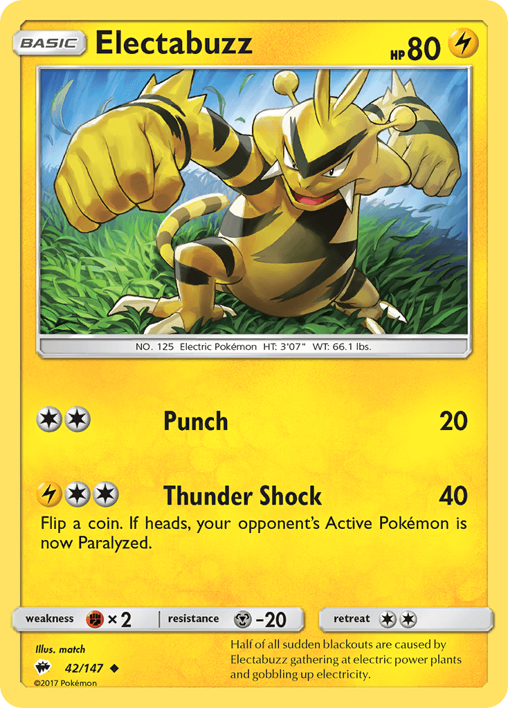 Electabuzz, Burning Shadows 42