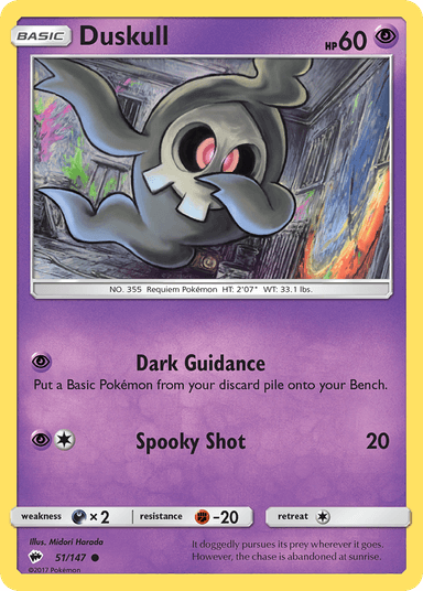 Duskull, Burning Shadows 51