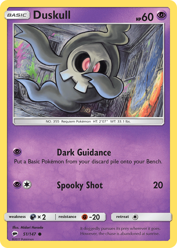 Duskull, Burning Shadows 51