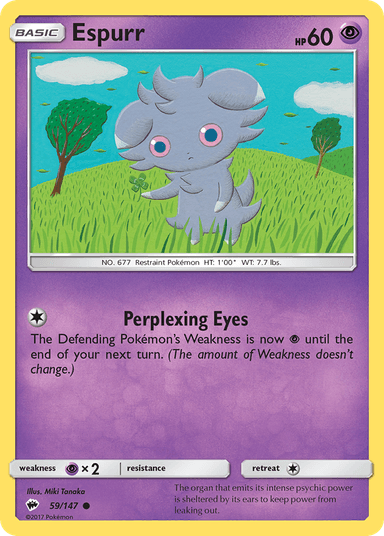 Espurr, Burning Shadows 59