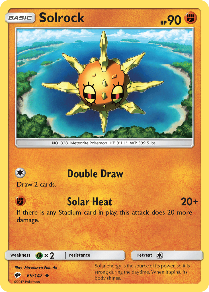 Solrock, Burning Shadows 69