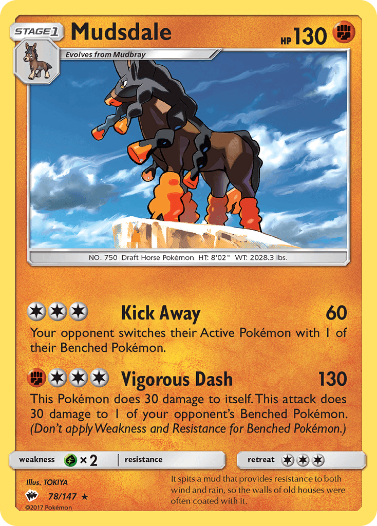 Mudsdale, Burning Shadows 78