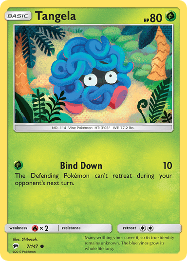 Tangela, Burning Shadows 7