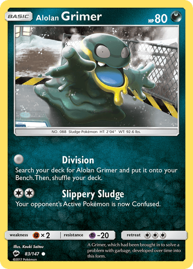 Alolan Grimer, Burning Shadows 83