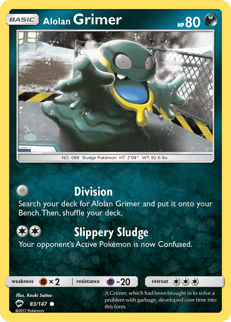 Alolan Grimer, Burning Shadows 83