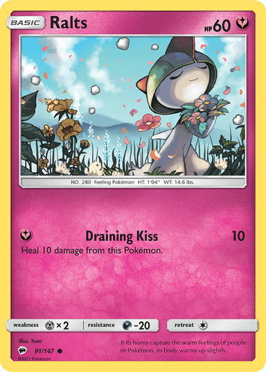 Ralts, Burning Shadows 91