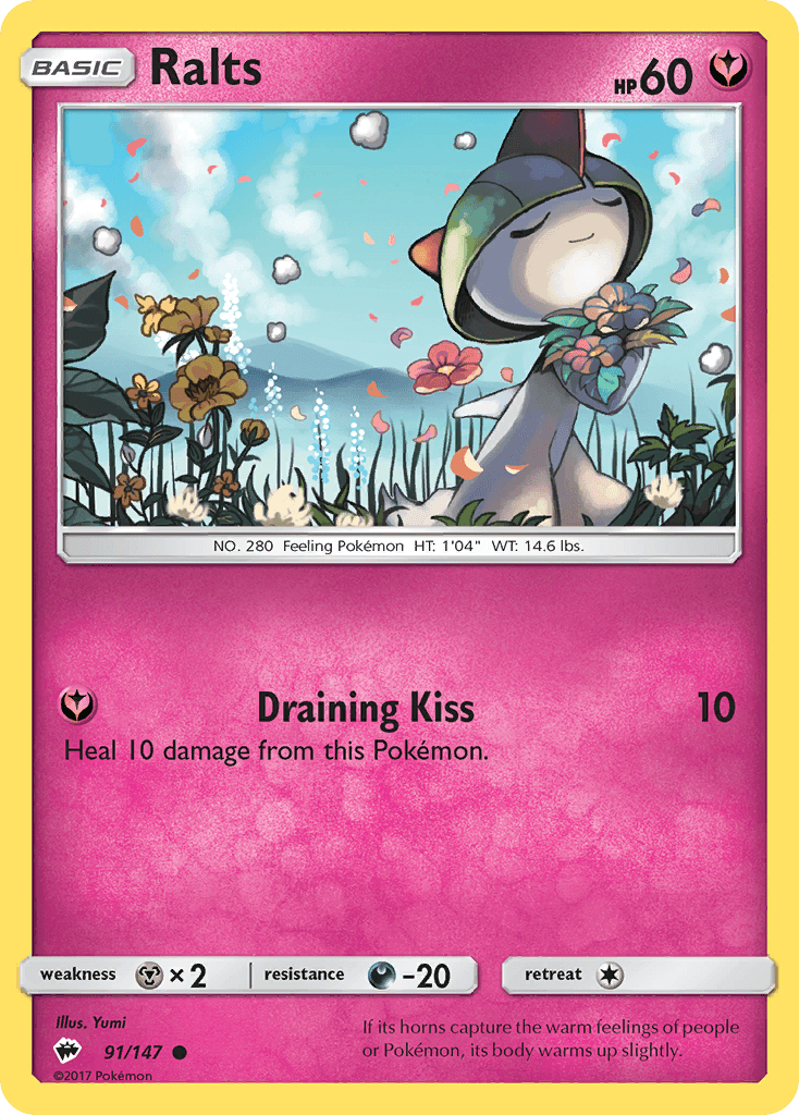 Ralts, Burning Shadows 91