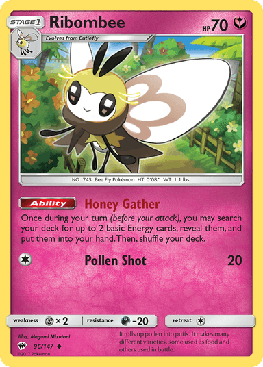 Ribombee, Burning Shadows 96