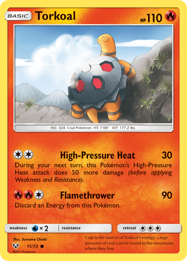 Torkoal, Shining Legends 11