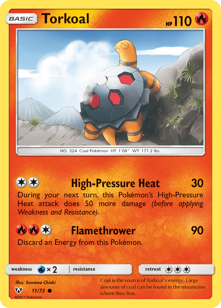 Torkoal, Shining Legends 11