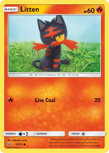 Litten, Shining Legends 15