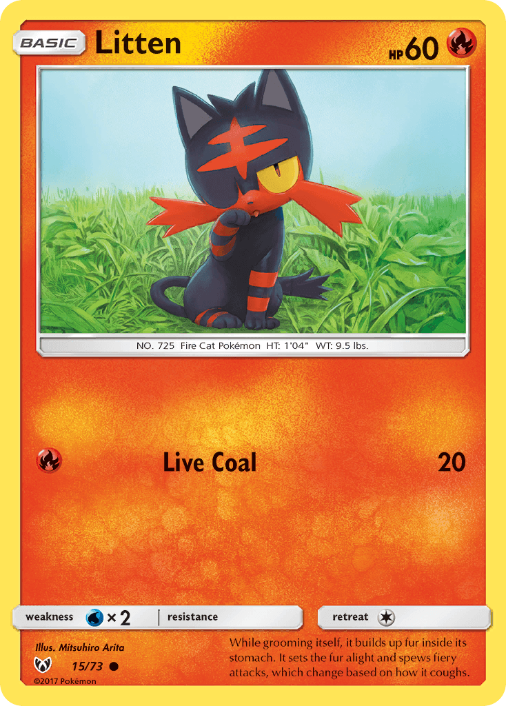 Litten, Shining Legends 15