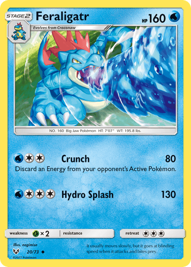 Feraligatr, Shining Legends 20
