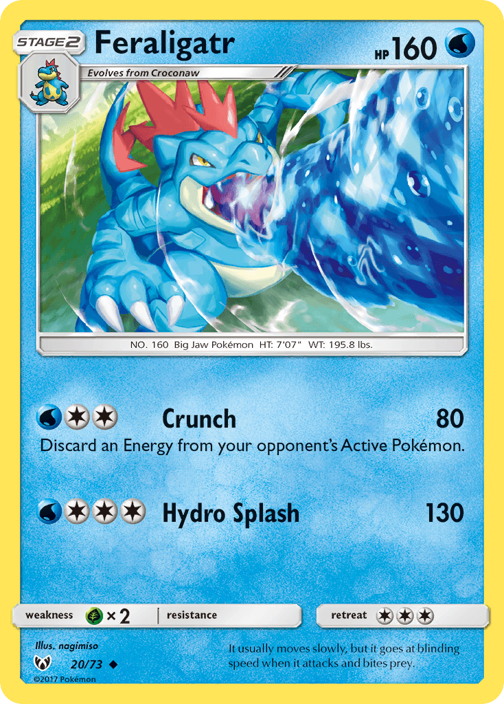 Feraligatr, Shining Legends 20