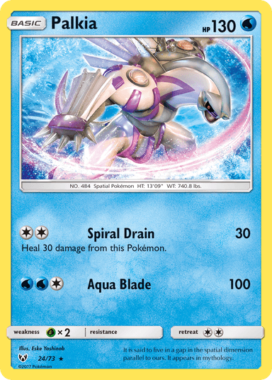 Palkia, Shining Legends 24