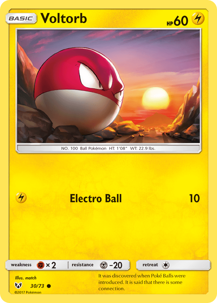 Voltorb, Shining Legends 30