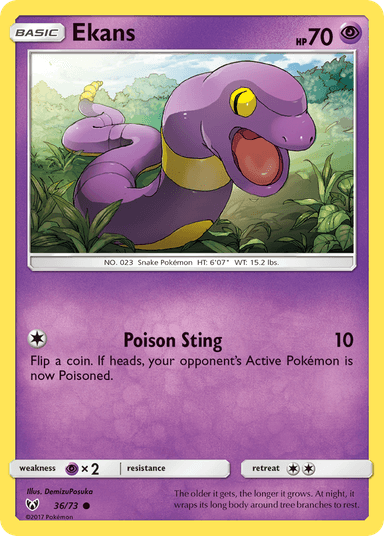 Ekans, Shining Legends 36