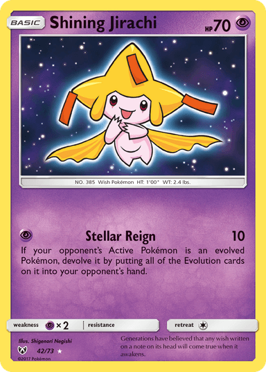 Shining Jirachi, Shining Legends 42