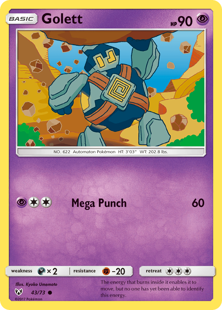 Golett, Shining Legends 43