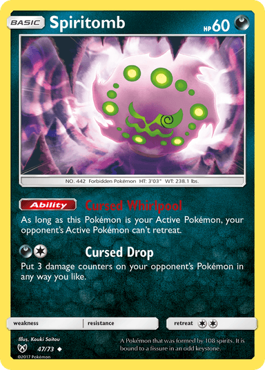 Spiritomb, Shining Legends 47