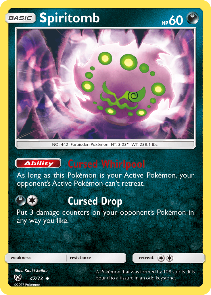 Spiritomb, Shining Legends 47