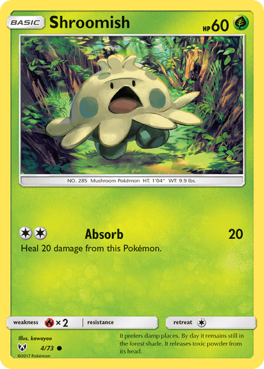 Shroomish, Shining Legends 4