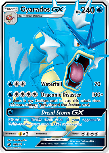 Gyarados-GX, Crimson Invasion 101