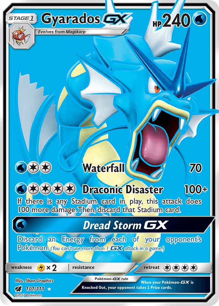 Gyarados-GX, Crimson Invasion 101