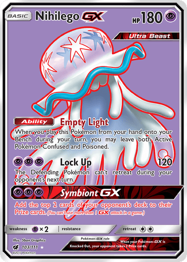 Nihilego-GX, Crimson Invasion 103
