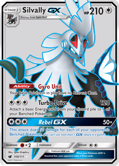 Silvally-GX, Crimson Invasion 108