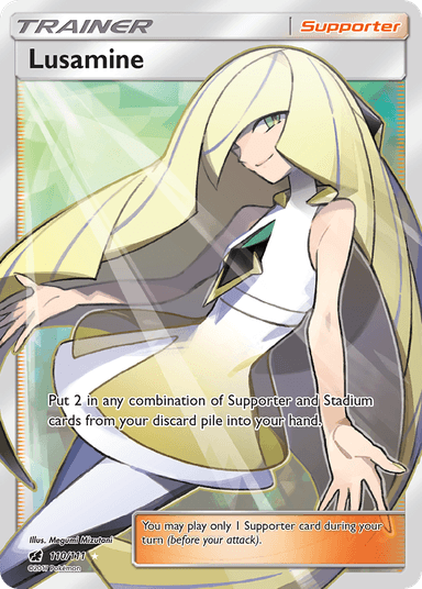 Lusamine, Crimson Invasion 110