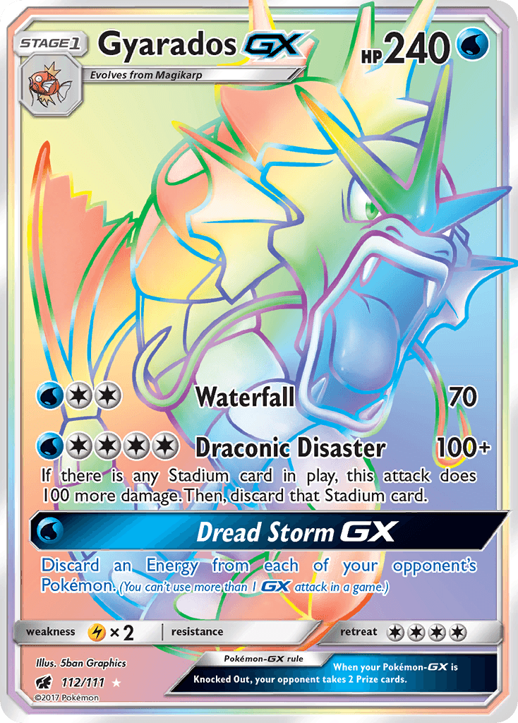 Gyarados-GX, Crimson Invasion 112