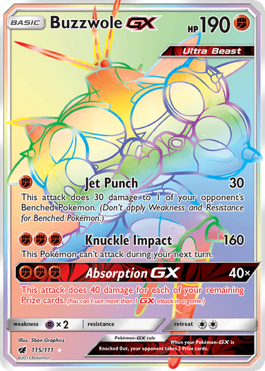 Buzzwole-GX, Crimson Invasion 115