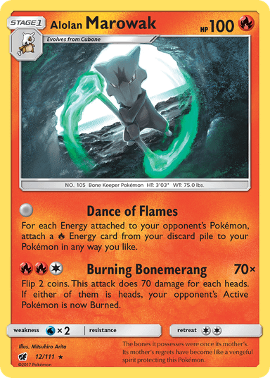 Alolan Marowak, Crimson Invasion 12