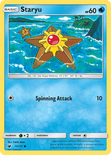 Staryu, Crimson Invasion 15
