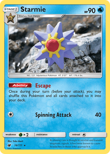Starmie, Crimson Invasion 16