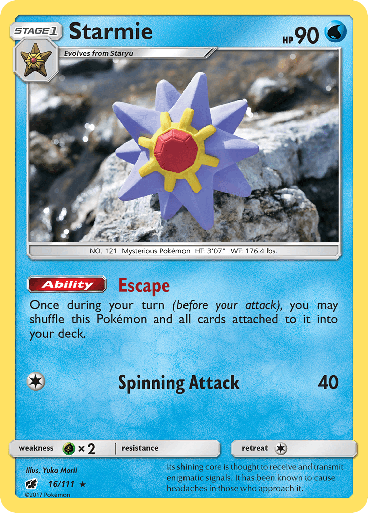 Starmie, Crimson Invasion 16
