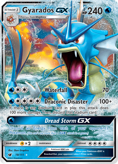 Gyarados-GX, Crimson Invasion 18