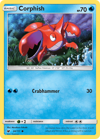 Corphish, Crimson Invasion 24