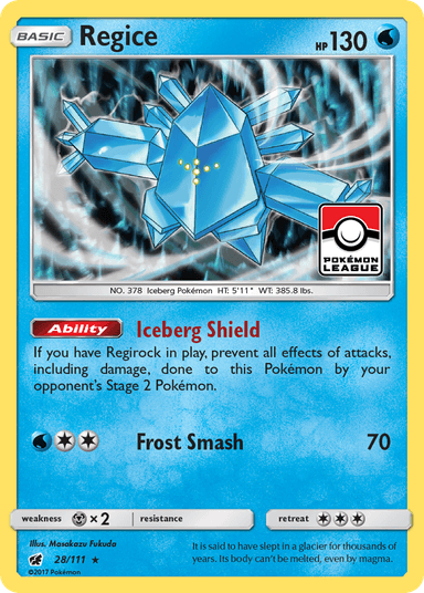 Regice, Crimson Invasion 28