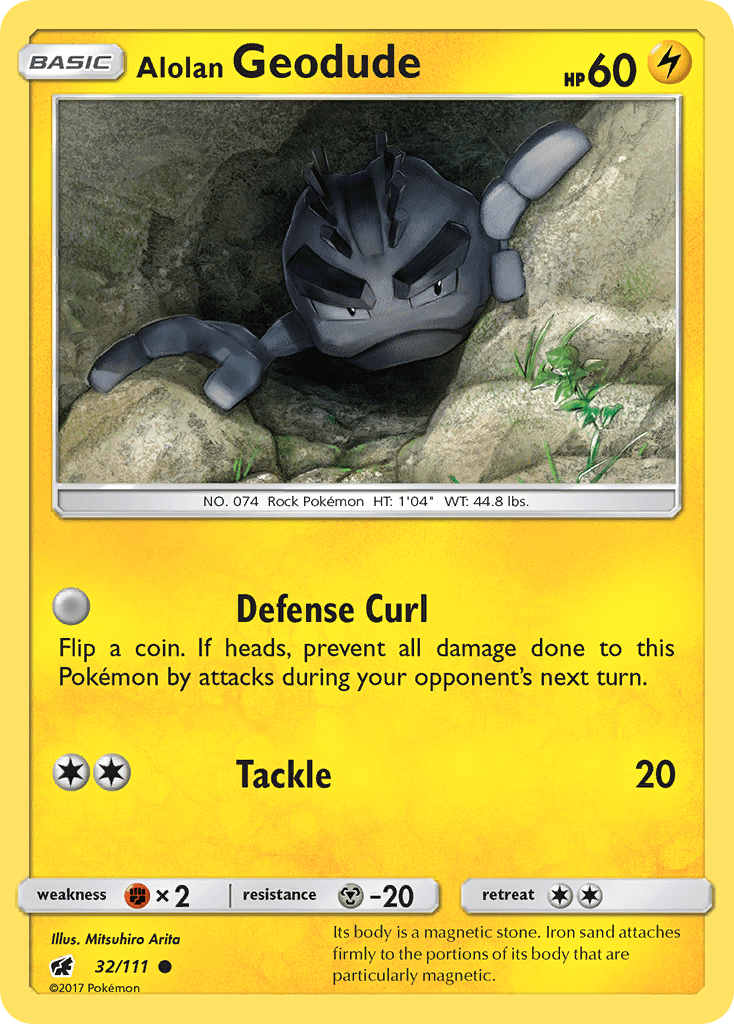 Alolan Geodude, Crimson Invasion 32